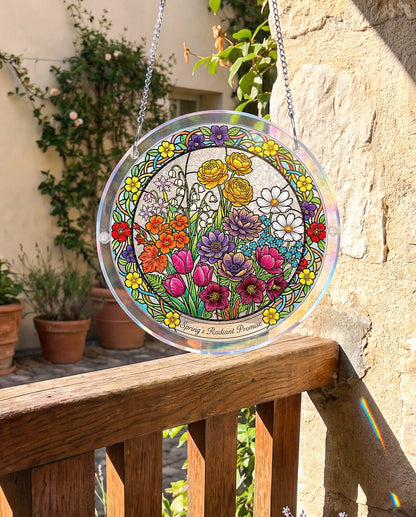 Acrylic Jigsaw Puzzle Suncatcher - Springâ€TMs Radiant Promise