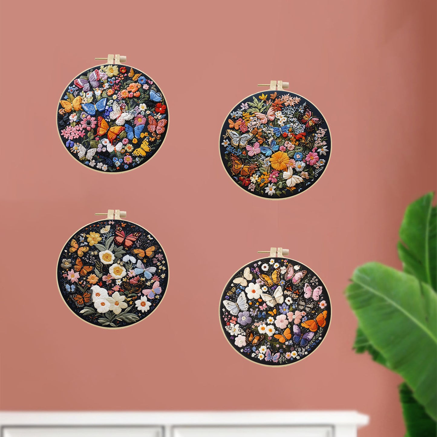 Butterfly Bloom Embroidery Kit
