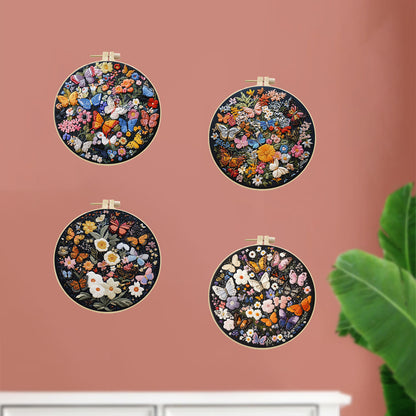 Butterfly Bloom Embroidery Kit