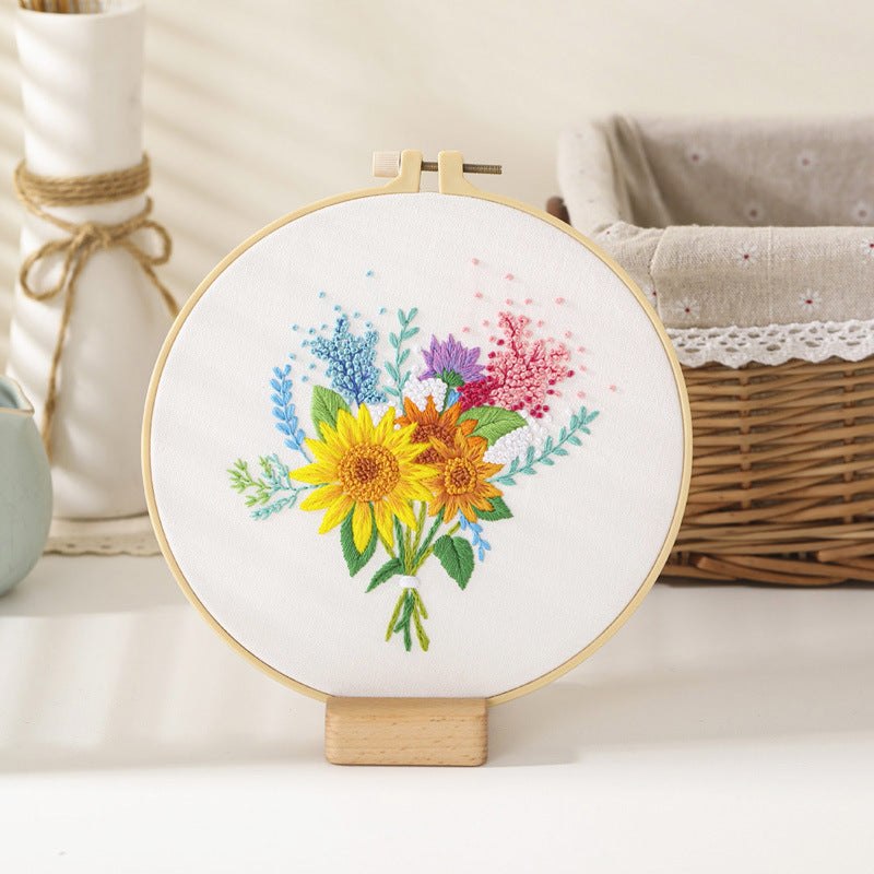 Bouquet - Themed DIY Embroidery Kits