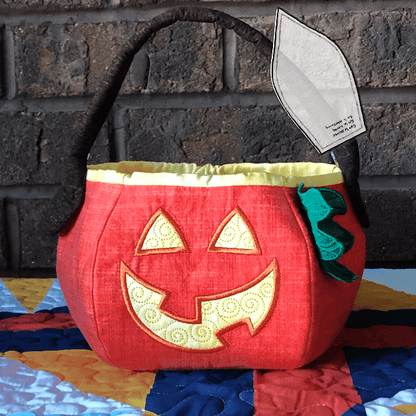 Halloween Trick or Treat Basket Template Set - With Instructions