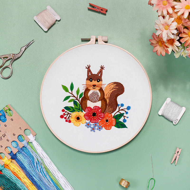 Woodland Critter - Themed DIY Embroidery Kits