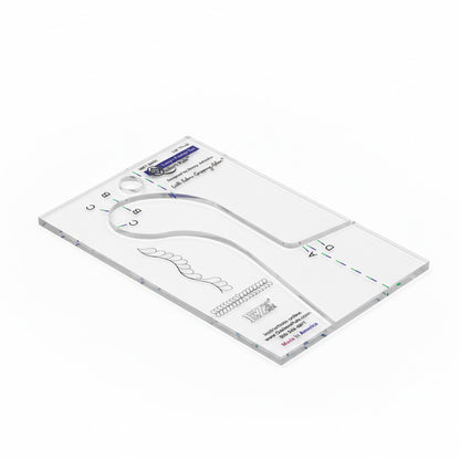 Feather Quilting Tool | Quilting Template | Rulerwork Quilting
