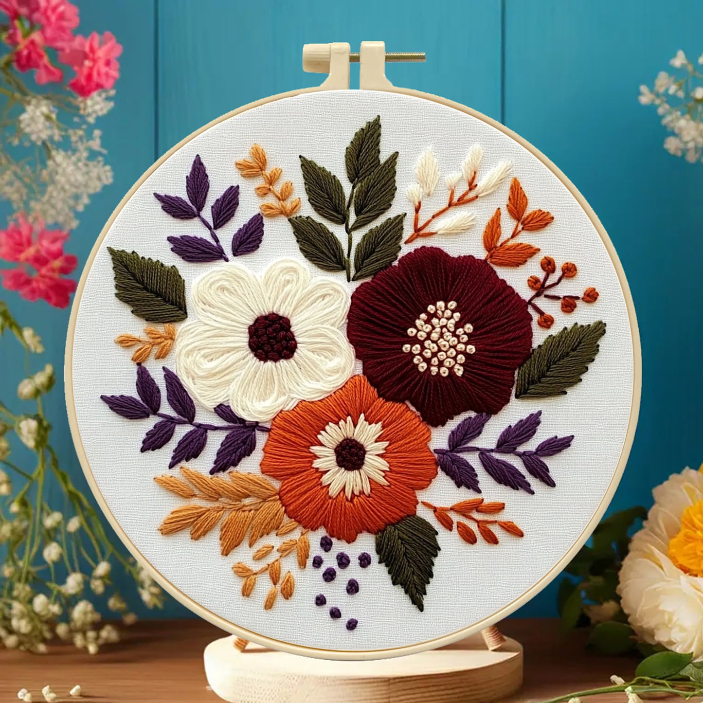 Nature’s Palette Embroidery Kit