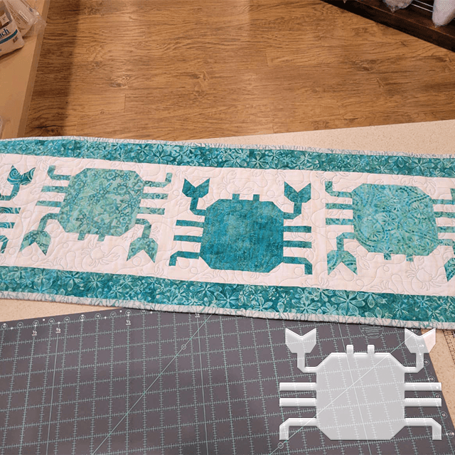 Feeling Crabby Quilt Patterns Ruler - With Instructions