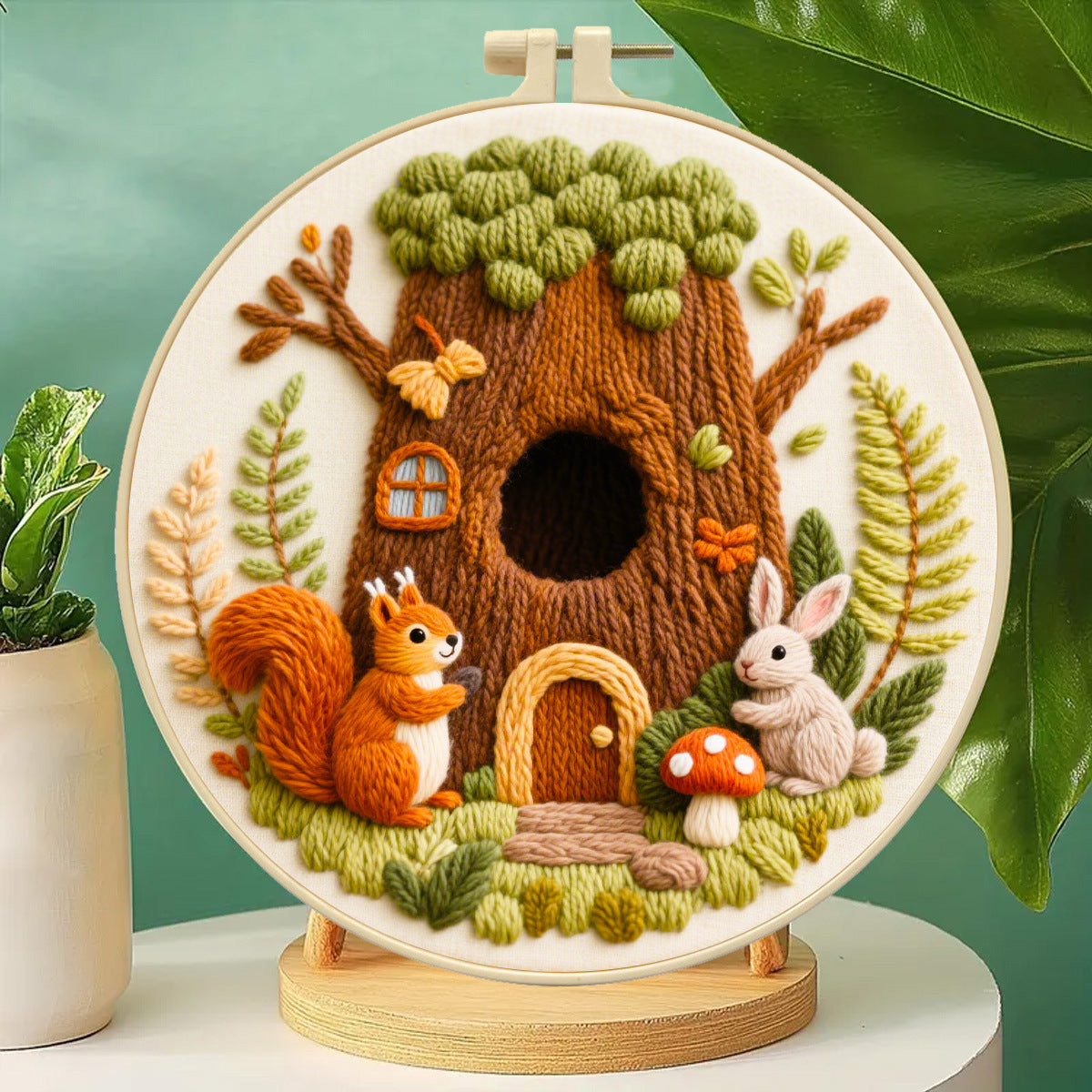 Autumn Forest Embroidery Kit