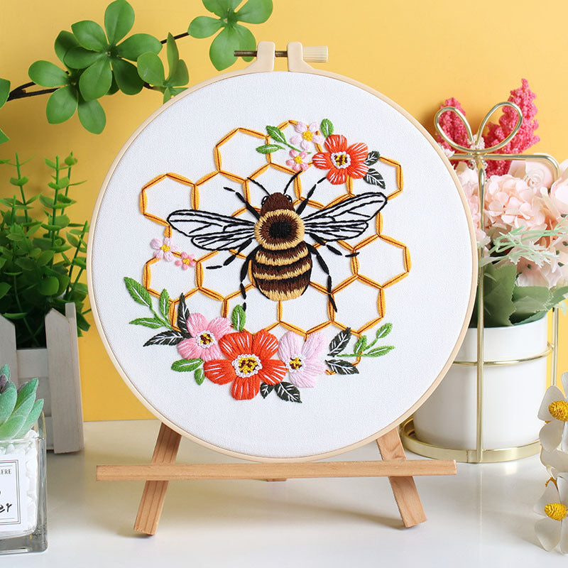 Honeycomb - Themed DIY Embroidery Kits
