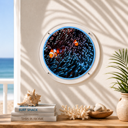 Hangable Acrylic Puzzle | Anemone Flow