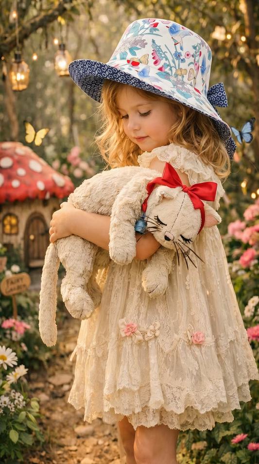 Custom Bow Sun Hats For Kids & Women Template Cutting Ruler Set-With Instructions