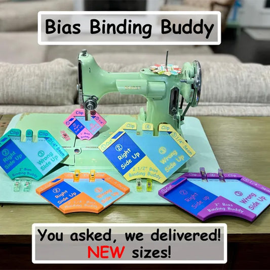 🔥Last Day 50% OFF - Bias Binding Buddy for Bias & Straight Bindings