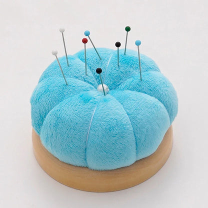 Wooden Pumpkin Pin Cushion