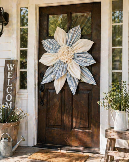 《The Heritage Bloom》Custom Wreath & Bow Sewing Template Set - With Instructions