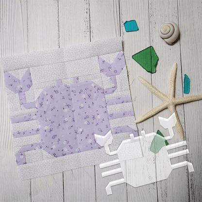 Feeling Crabby Quilt Patterns Ruler - With Instructions