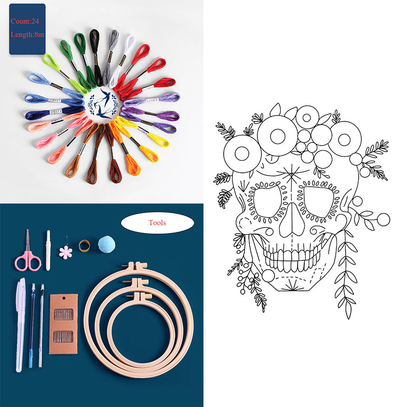 The Día de los Muertos Embroidery Collection: Celebrate, Create, and Cherish Memories