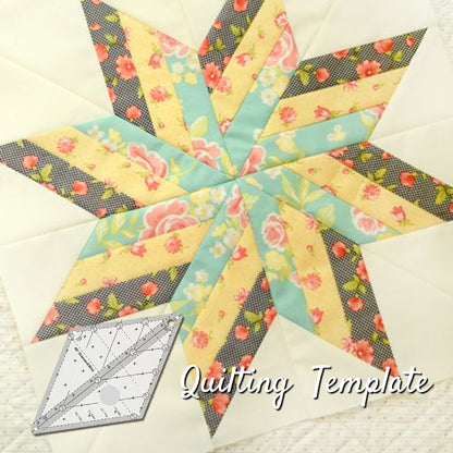 60 Degree Diamond Mini Ruler- With Instructions