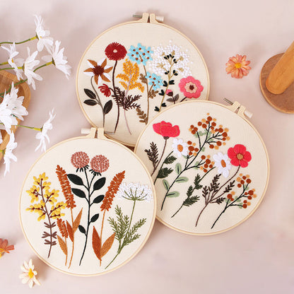 Wildflower   - Themed DIY Embroidery Kits