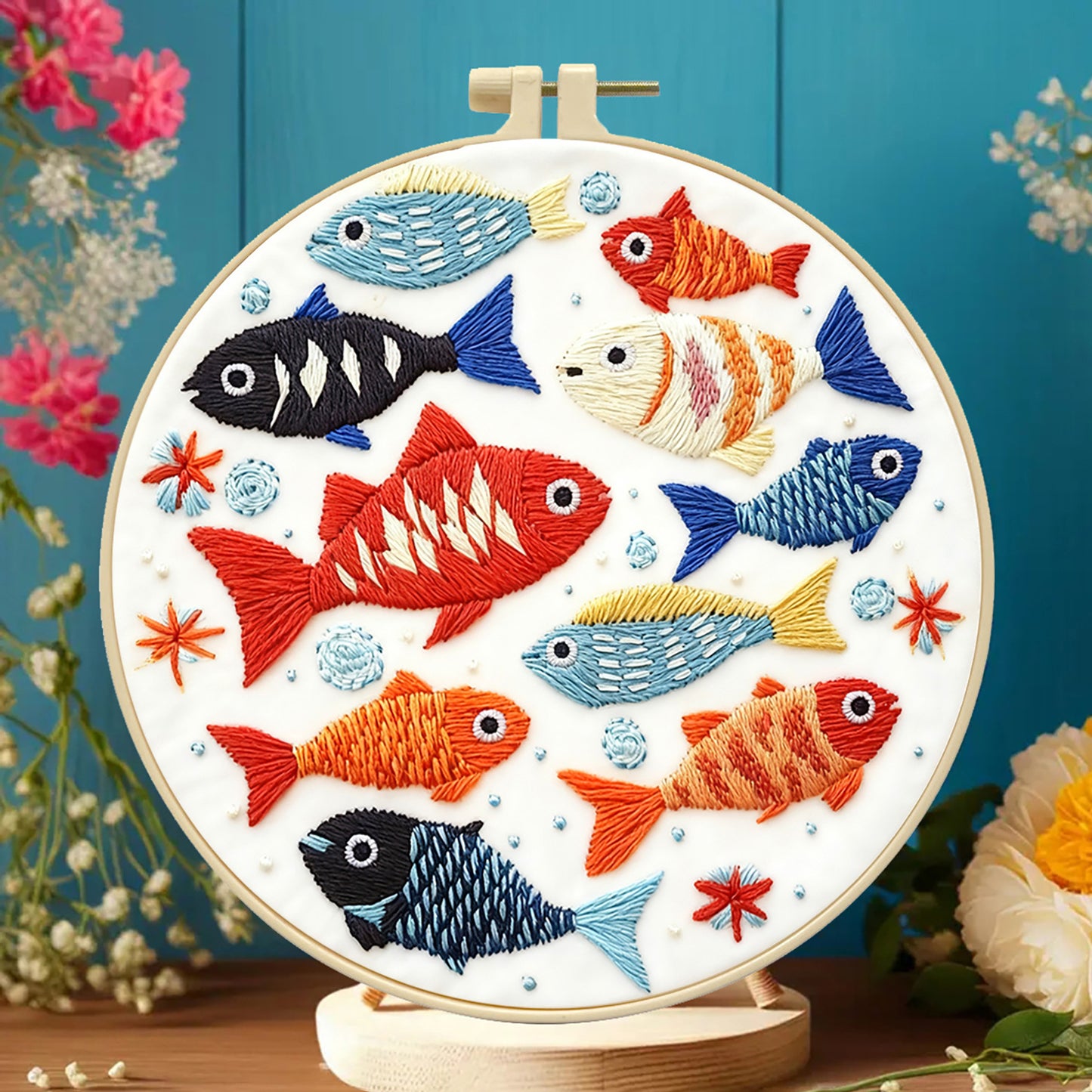 Nature’s Palette Embroidery Kit