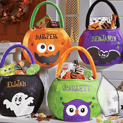 Halloween Trick or Treat Basket Template Set - With Instructions