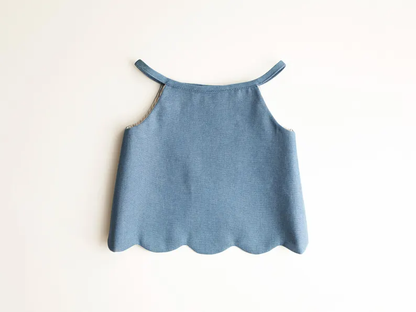 Reversible Anemone Top Sewing Template - With Instructions