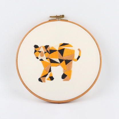Geometric Animal - Themed DIY Embroidery Kits
