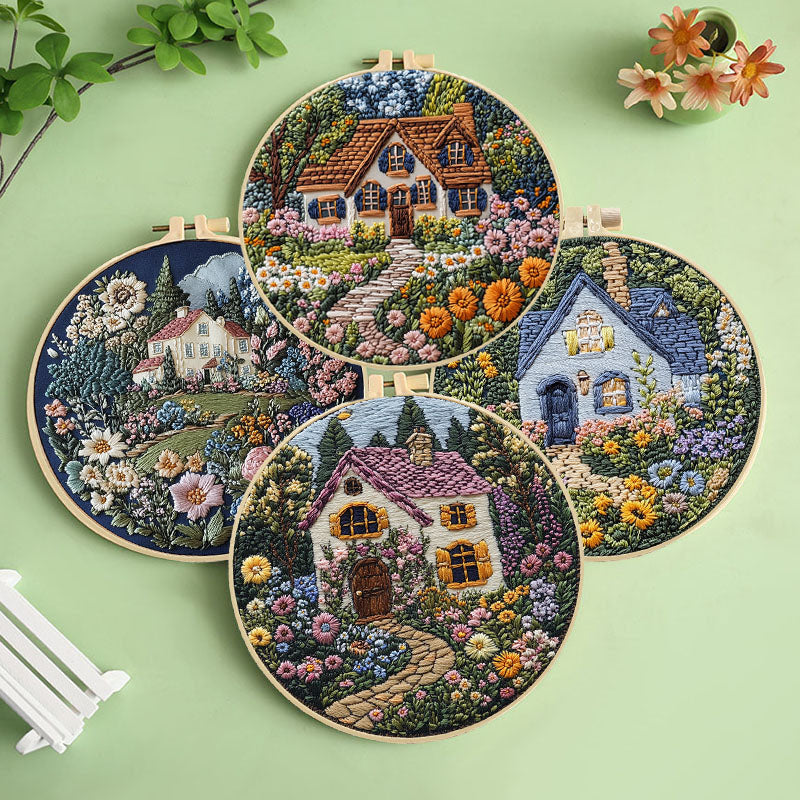 Cottage Garden Embroidery Kit