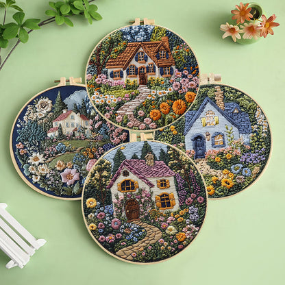 Cottage Garden Embroidery Kit