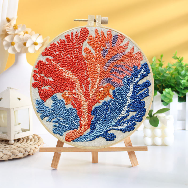Coral Reef Embroidery Kit