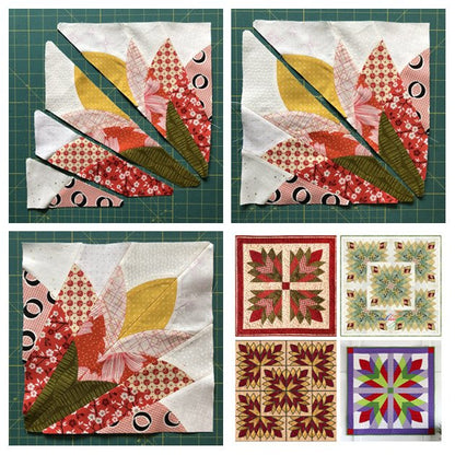 Cleopatra's Fan Quilt & Patchwork Template Set