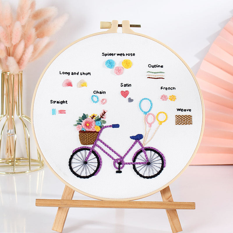 Beginner’s Cute Motif - Themed DIY Embroidery Kits
