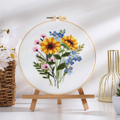 Floral  - Themed DIY Embroidery Kits
