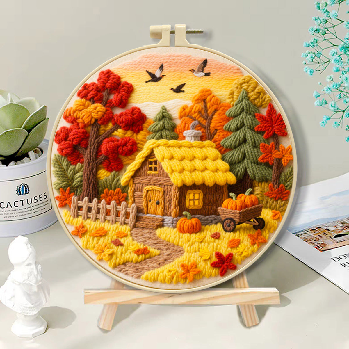 Autumn Forest Embroidery Kit