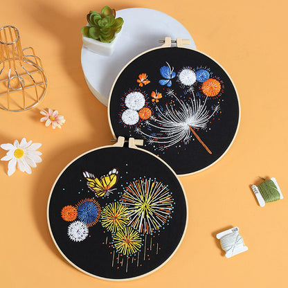 Fireworks Embroidery Kit Series