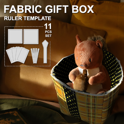 Fabric Gift Boxes Quilting Set —With  Tutorial