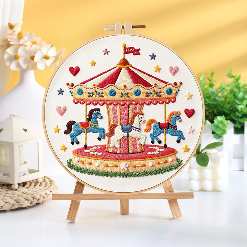 Carousel - Themed DIY Embroidery Kits