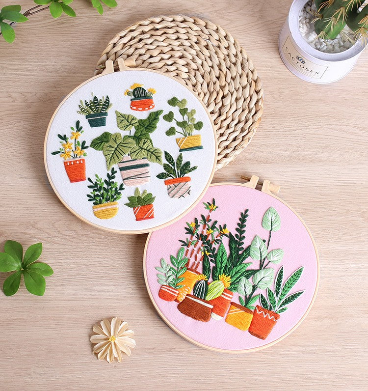 UrCustomHUB "Stitched Garden Dreams" Kit: A Blooming World in Your Hands