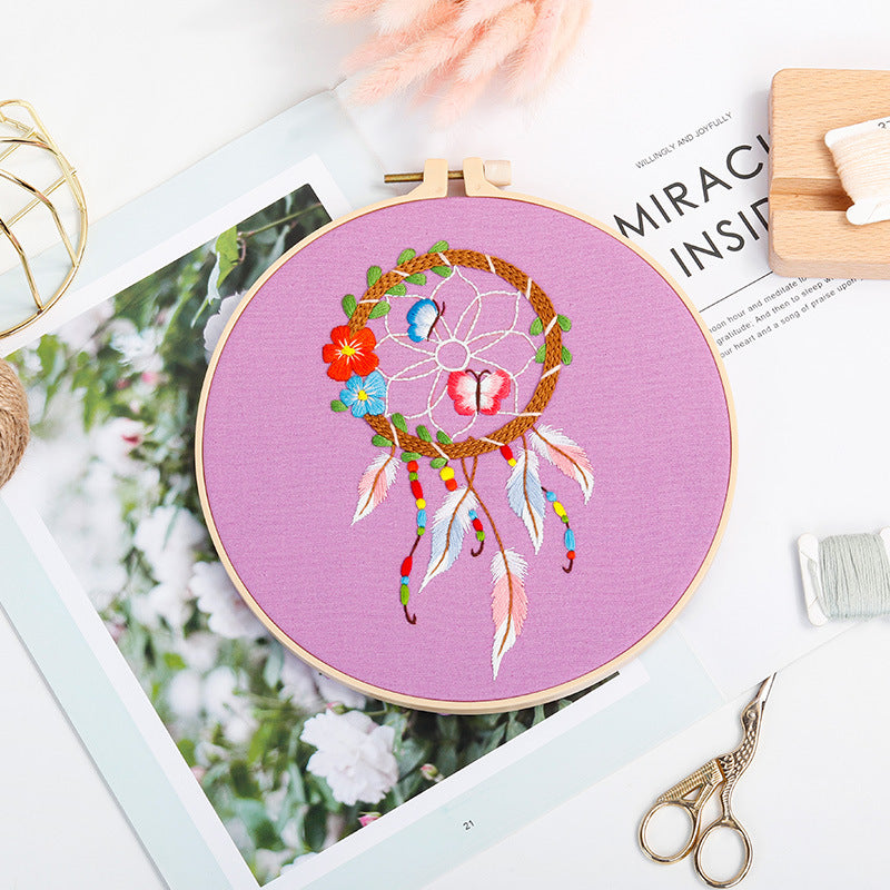 Whimsical Dreamcatcher - Themed DIY Embroidery Kits